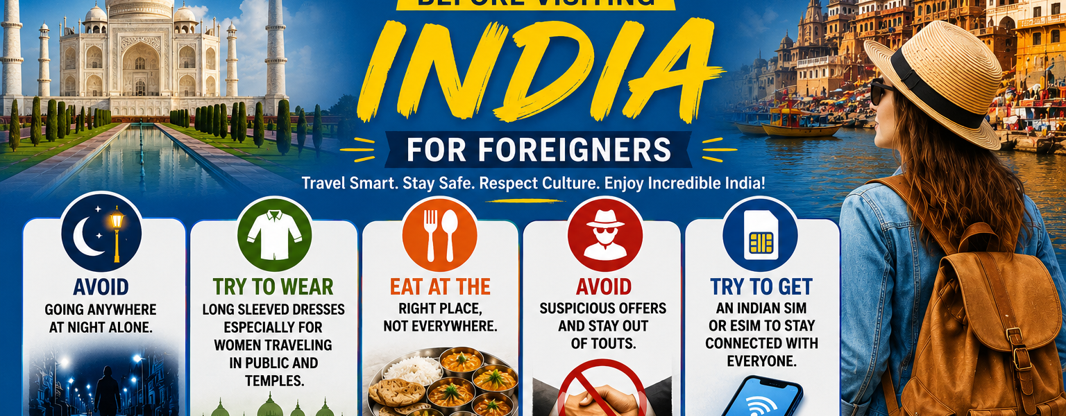 things to remember before visiting India