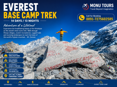 Everest Base Camp Trek – 14 Days Nepal Trekking Package