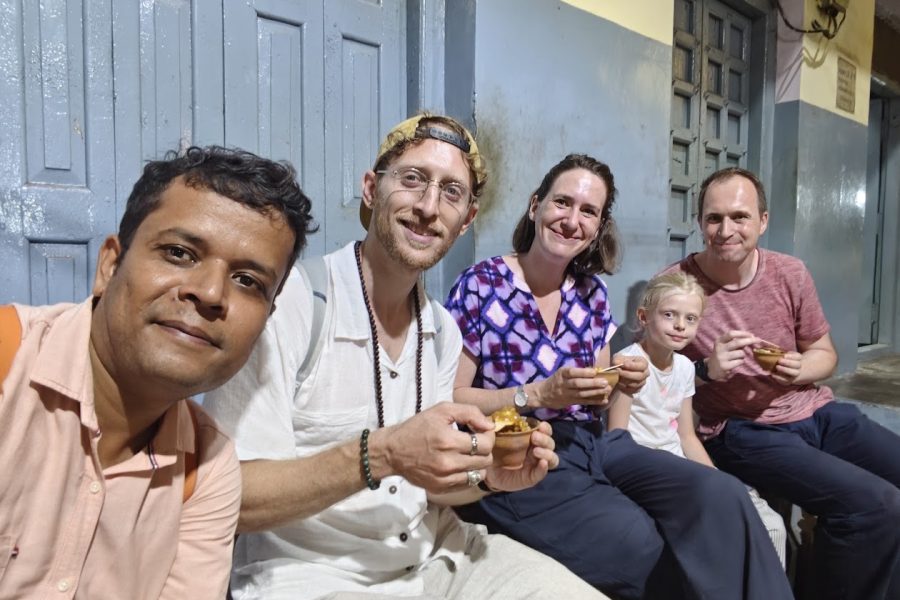 Ganga Arati with street food tour in varanasi